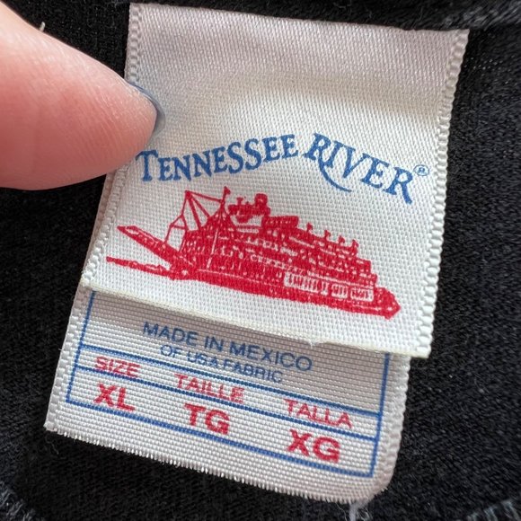 Virgin Records Megastore Chicago T Shirt size XL Men Black Front Graphic Crew - Picture 3 of 3